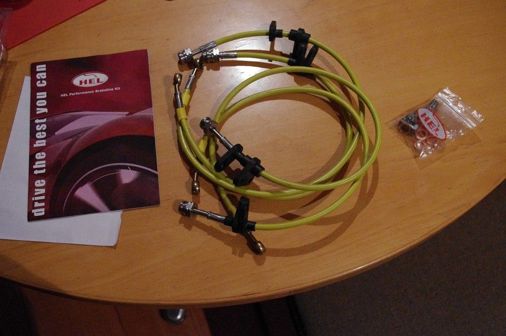 DIY Installation of stainless steel braided brake lines